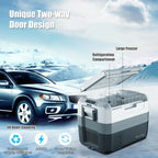 Aimee Lii 58 Quart Portable Electric Camping Car Cooler, Travel Cooler, Outdoor Picnic Camping Equipment for Camping Hiking Traveling