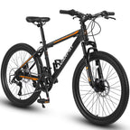 26 inch Mountain Bike for Men, Adult Mens Bike with 21 Speed & Disc Brakes
