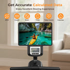 YOSUDA Magnetic Rowing Machine 350 LB Weight Capacity - Foldable Rower for Home Use with Bluetooth, App Supported, Tablet Holder and Comfortable Seat Cushion
