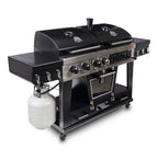Pit Boss Memphis Ultimate Gas and Charcoal Combo Grill with Electric Smoker