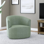Mainstays Boucle Swivel Accent Chair, Taupe