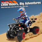 ATV for Kids, 36 Volt Ride on Toys, 500w Motor Quad Bike for Big Kids, Power Car Wheel with Metal Frame, Speed Control, Suspension, Black