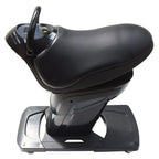 EQCOTWEA Electric Horse Riding Machine Abdominal Exercise Fitness Equipment Black