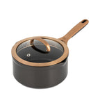 Thyme & Table Supreme 12-Piece Non-Stick Cookware Set, Pots and Pans Set- Bronze
