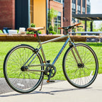 Concord Envoy City Road Bike, 700C Wheels, Grey, Fits Rider 5'4" - 6'2", Unisex, Adult