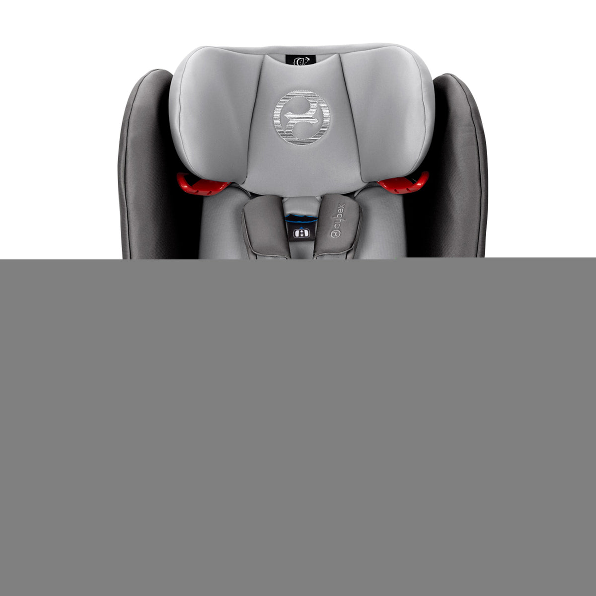 Cybex Eternis S. All-in-One Convertible Car Seat. 12-Position Height-Adjustable Reclining Headrest. Side Impact Protection. Manhattan Grey. 120 lb (Non- Sensorsafe)
