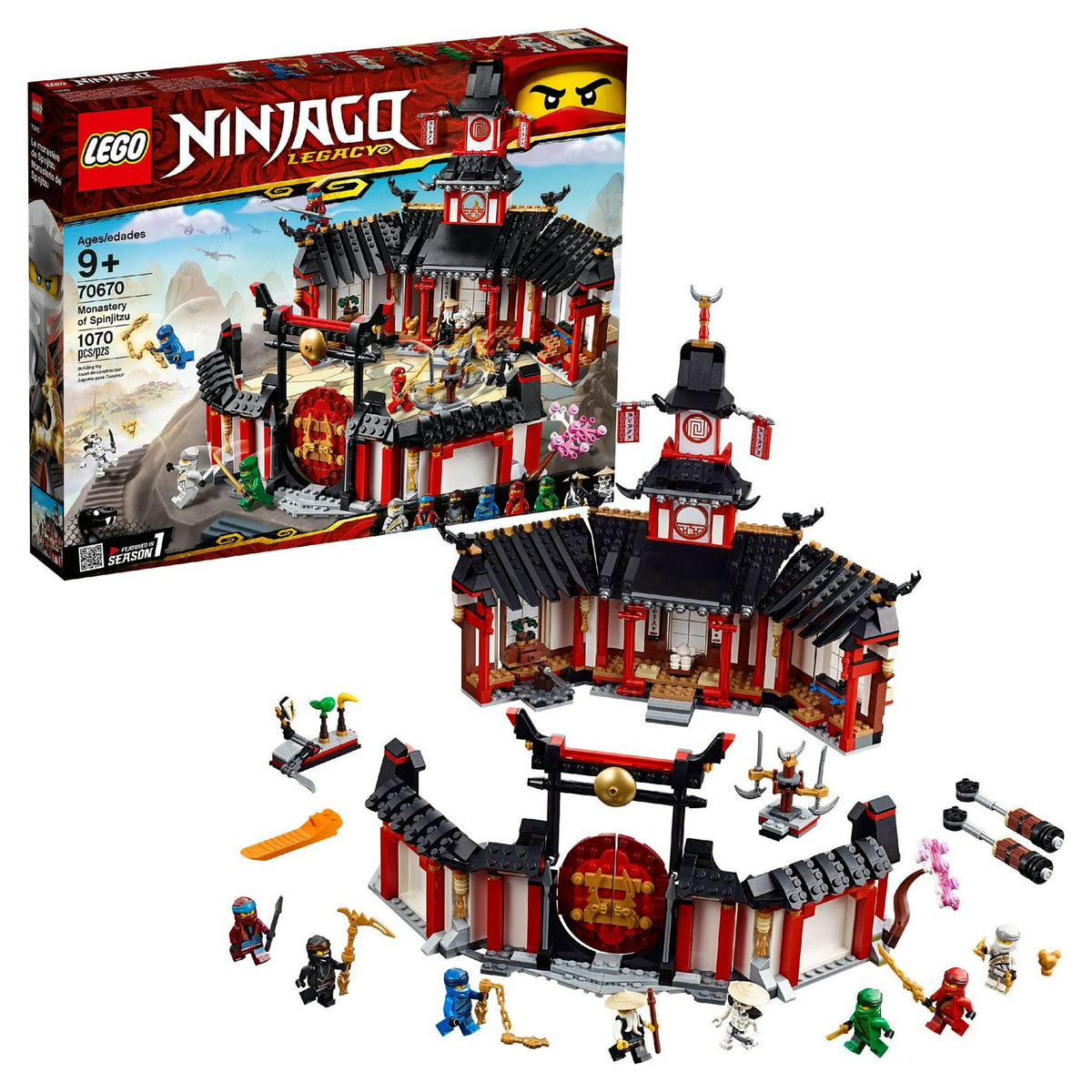 LEGO Ninjago Monastery of Spinjitzu 70670