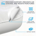 Ivation EZ-Bed 10 in Portable Air Beds with Built-in Pump, Full