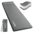Elegear Self Inflating Sleeping Pad, 3.1" Ultra-Thick Memory Foam Camping Pad with Pillow Fast Inflating in 20s Insulated Camping Mattress Pad 4-Season Camp Sleeping Mat for Camping/Car/Tent