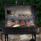 Char-Griller Pro Deluxe XL Charcoal Barrel Grill