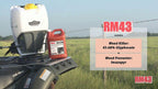 RM43 Total Vegetation Control, (128 oz) - 1 gallon