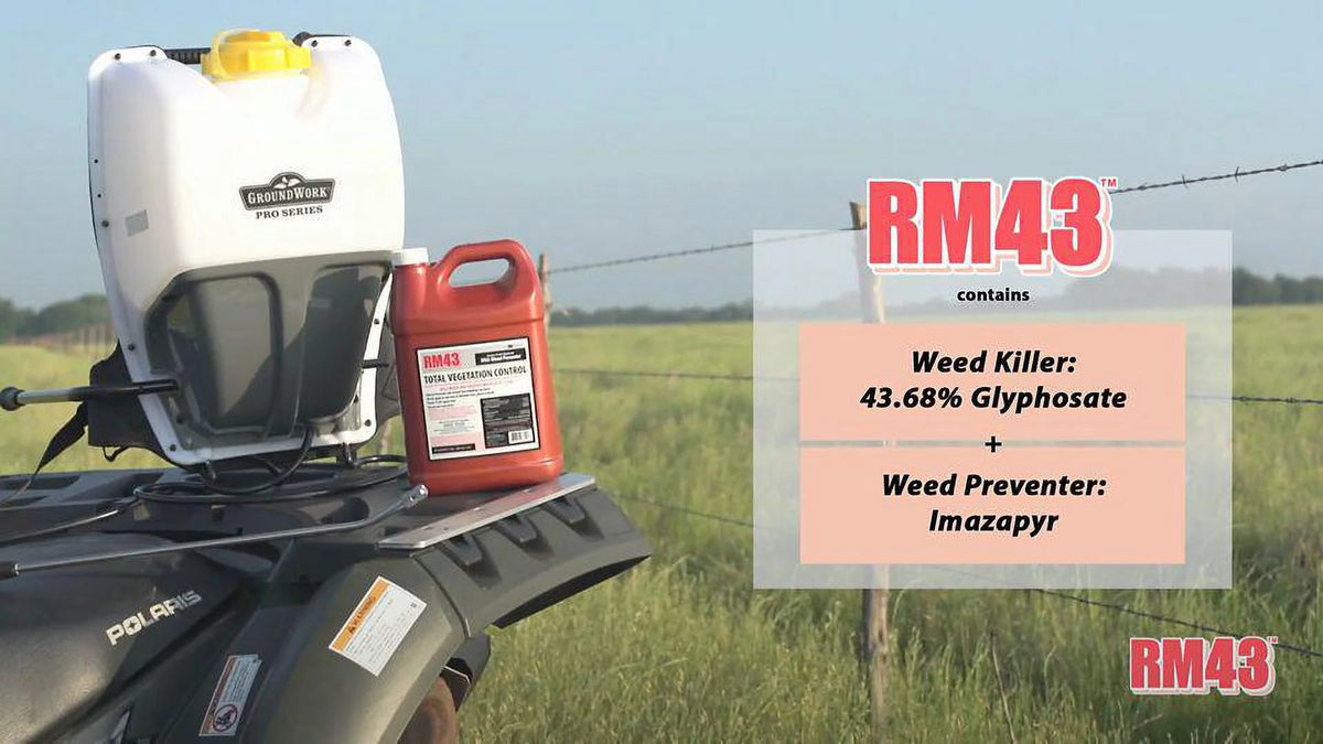 RM43 Total Vegetation Control, (128 oz) - 1 gallon