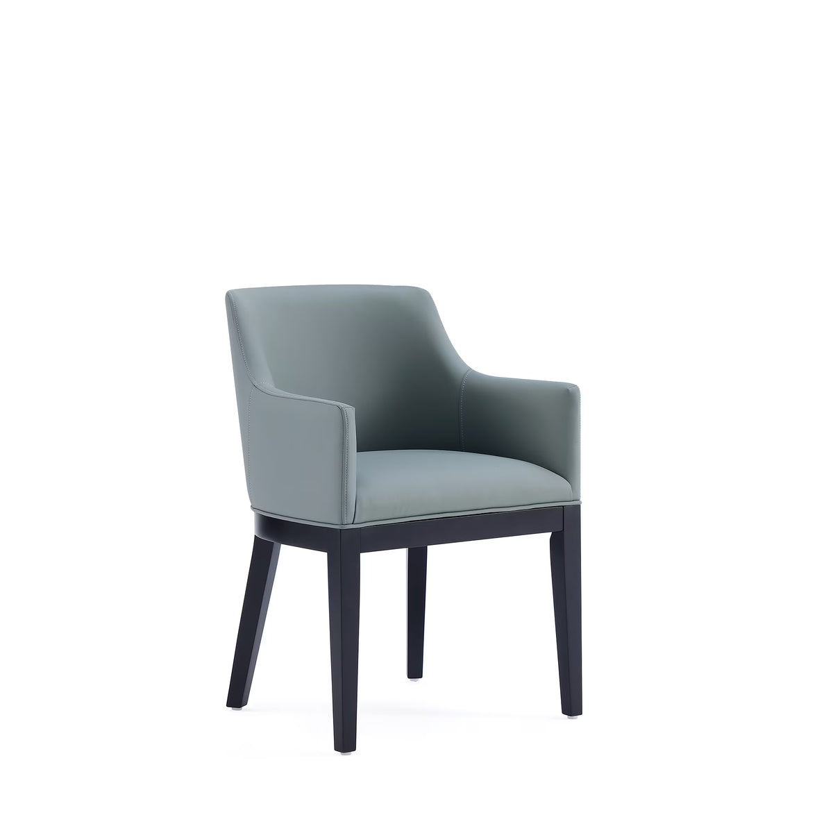 Gansevoort Modern Faux Leather Dining Armchair