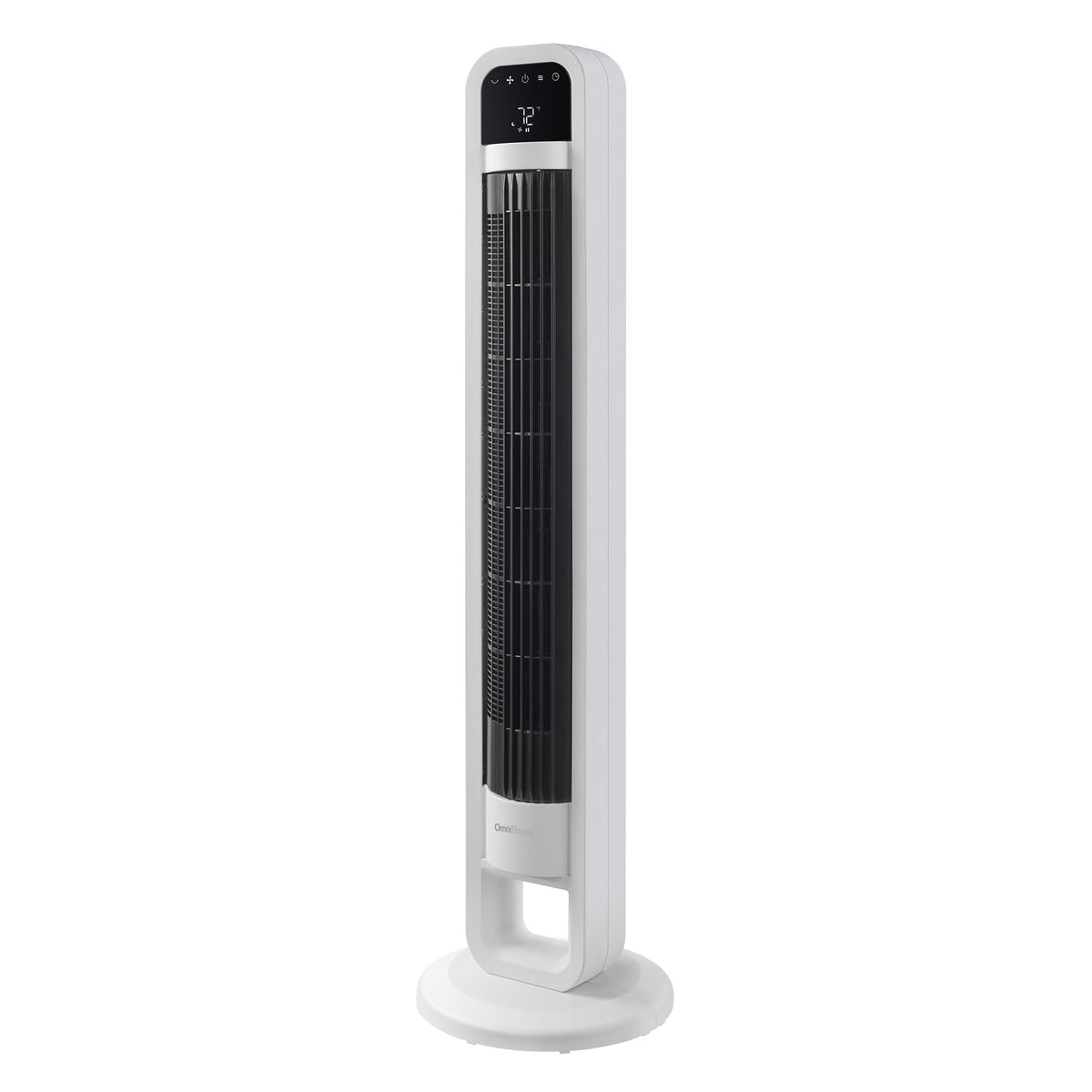 OmniBreeze Tower Fan with Internal Oscillation and Wi-Fi
