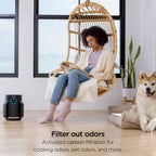 Shark NeverChange Air Purifier Compact Pro, HEPA Filter, HP070