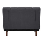 A&D Home Springfield Polyester Convertible Futon Chair, Yellow