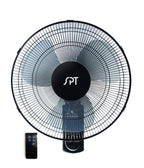 16" Wall Mount Fan with Remote Control