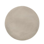 GDF Studio Attola Outdoor Lightweight Concrete Side Table, Light Gray