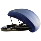 Carex Upeasy Seat Assist Plus Manual Lifting Cushion for Adults, Navy Blue,  340 lb Limit