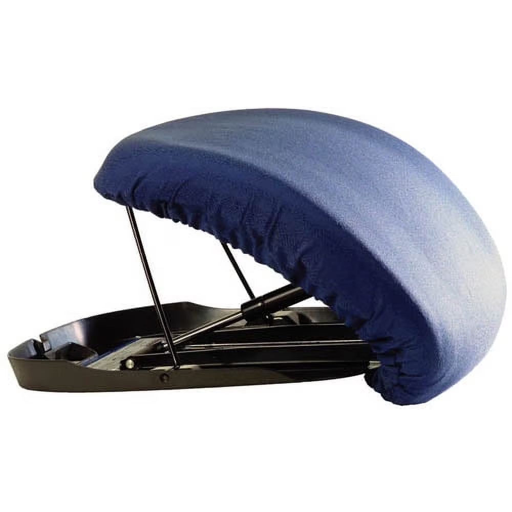 Carex Upeasy Seat Assist Plus Manual Lifting Cushion for Adults, Navy Blue,  340 lb Limit