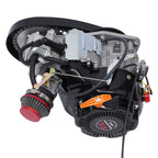 Aiqidi Full Set 100CC 4-Stroke Bicycle Engine Kit Gas Motorized Motor Bike Modified Engine Conversion Kit Chain Drive 3HP 3600Rpm