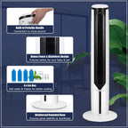 Costway 3-In-1 Evaporative Air Cooler 41'' Portable Tower Fan Humidifier