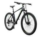 29-in. Boundary Mens Mountain Bike, Black and Green