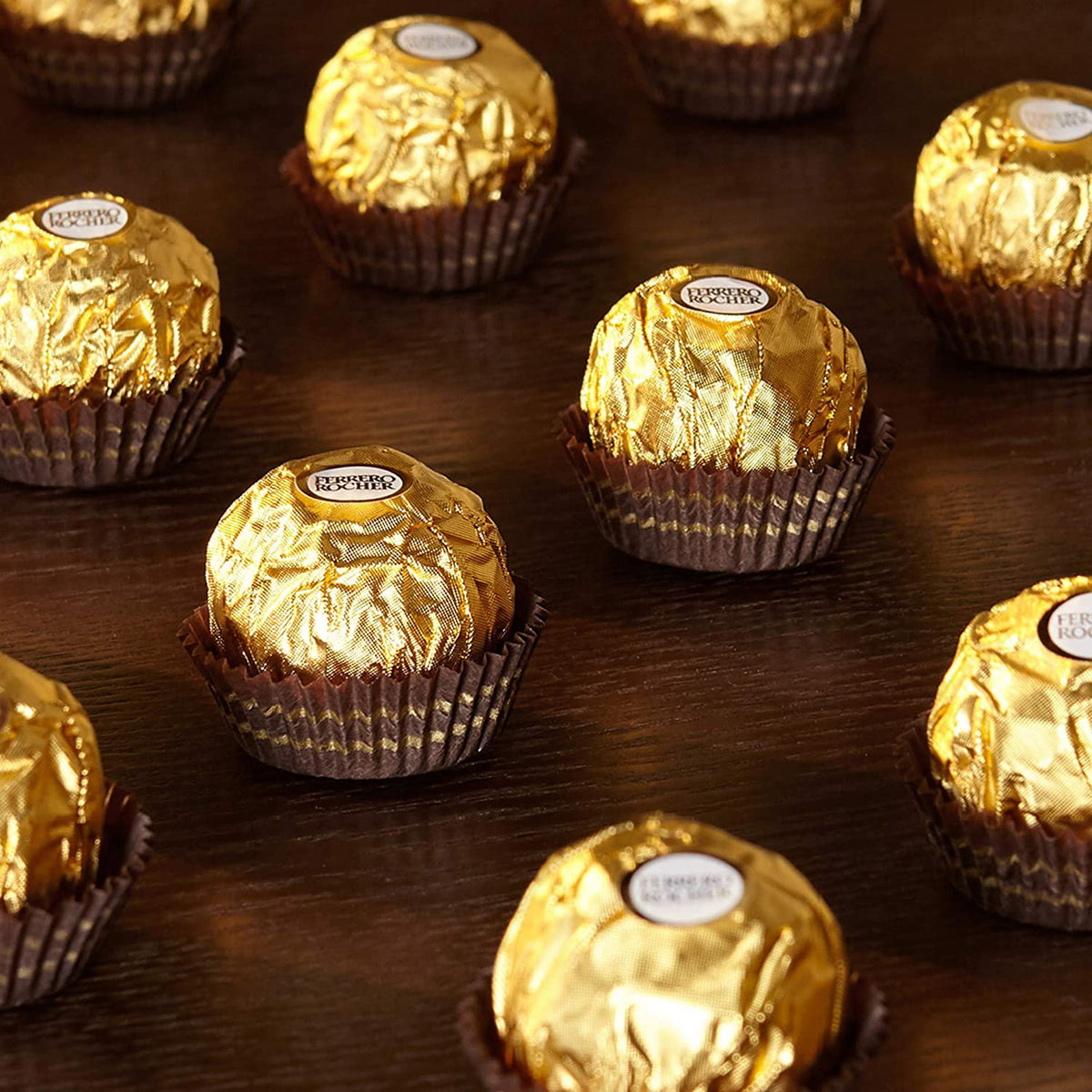 Ferrero Rocher, Milk Chocolate Hazelnut Candy, 21.2 oz, 48 Count