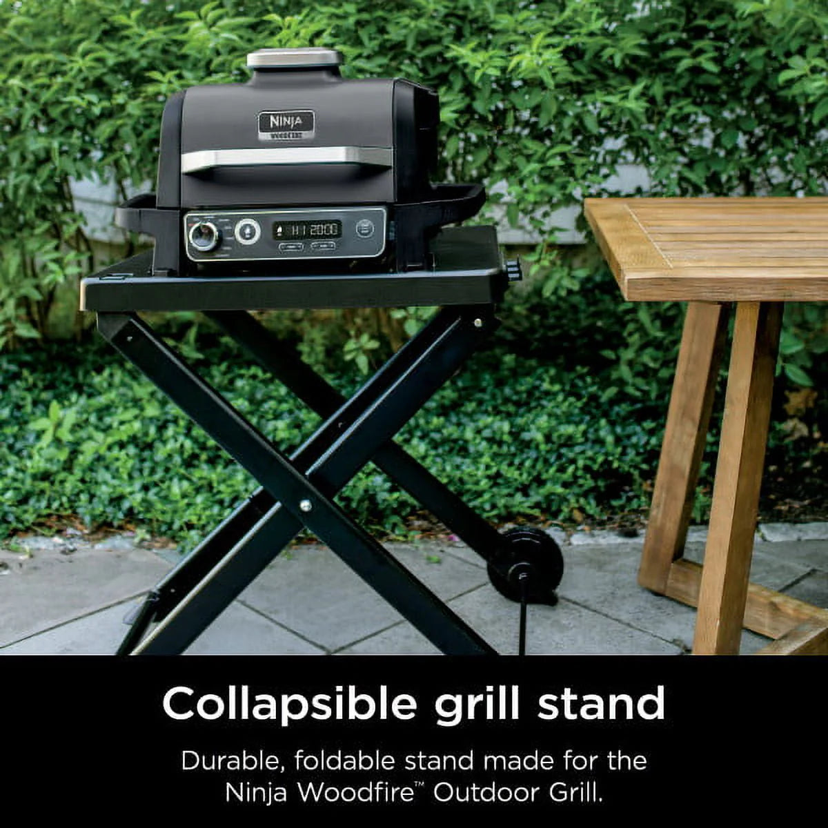 Ninja Woodfire�?Collapsible Outdoor Grill Stand - XSKSTAND