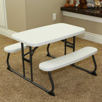 Lifetime Children's Picnic Table , White Granite (60239)