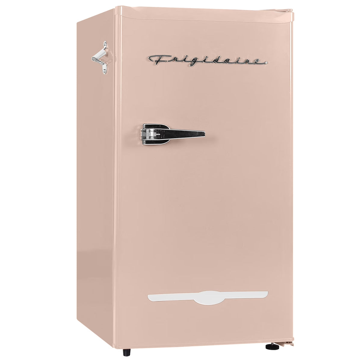 Frigidaire EFR376-C-PINK 3.2-Cu.-Ft. 65-Watt Retro Bar Fridge with Side Bottle Opener (Pink)