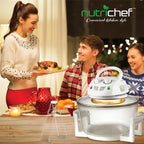 Nutrichef Halogen Oven Air-fryer/infrared Convection Cooker