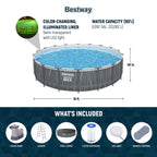 Bestway Steel Pro MAX 12' x 30" Above Ground Outdoor Swimming Pool Set