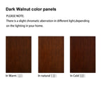 Walnut Cabinet With 6 Shelves, Adjustable Glass & Mirrored Back Design Shelf Lighted Corner Curio Shelves In