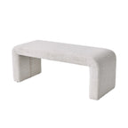 Better Homes & Gardens Juliet Velvet Waterfall Bench, Beige