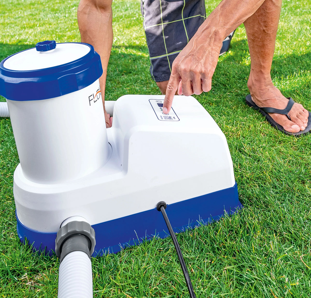 Flowclear 2000 Gal Smart Touch Wifi Above-Ground Pool Pump