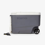 Igloo 35 qt Hard Sided Electric Wheeled Thermocooler, Gray