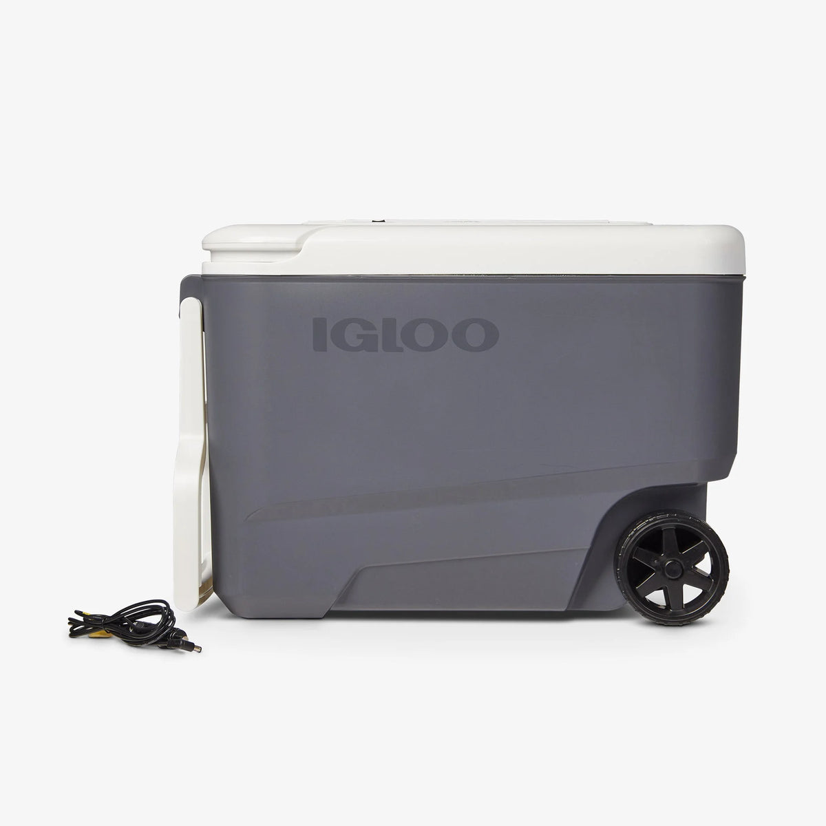 Igloo 35 qt Hard Sided Electric Wheeled Thermocooler, Gray