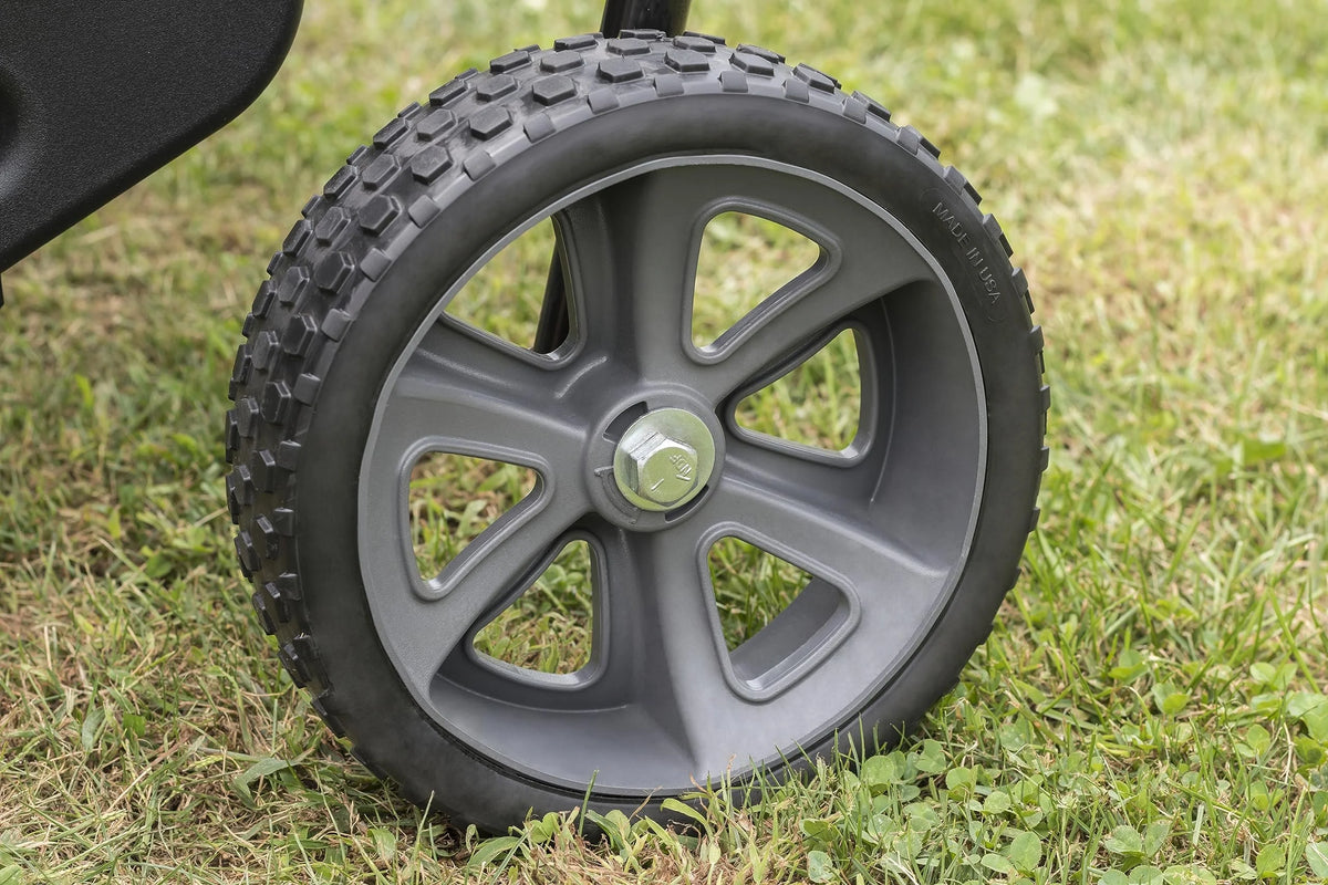 100lb Poly Drop Spreader/Spike Aerator