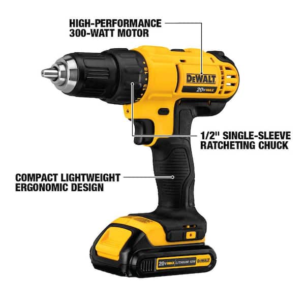 20V MAX Cordless 9 Tool Combo Kit with (2) 20V 2.0Ah Batteries and Charger