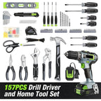 Cordless Drill Combo Kit Grey