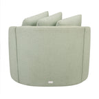 Beautiful Drew Accent Chair by Drew Barrymore, Cream Boucle