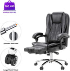 Hommow Massage Office Chair Ergonomic Computer Chair, High Back Executive 3D Chair,Black