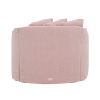 Beautiful Drew Accent Chair by Drew Barrymore, Cream Boucle