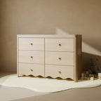 Storkcraft Casablanca 6 Drawer Nursery Dresser, Sage