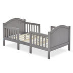 Dream On Me Portland 3 in 1 convertible Toddler Bed, Steel Grey