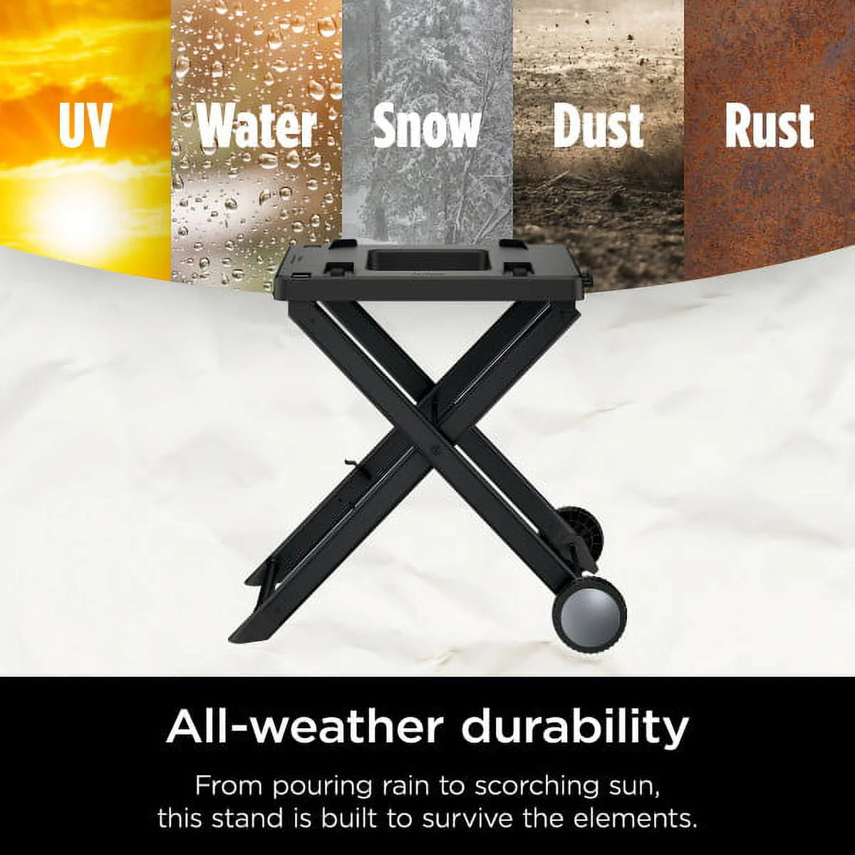Ninja Woodfire�?Collapsible Outdoor Grill Stand - XSKSTAND