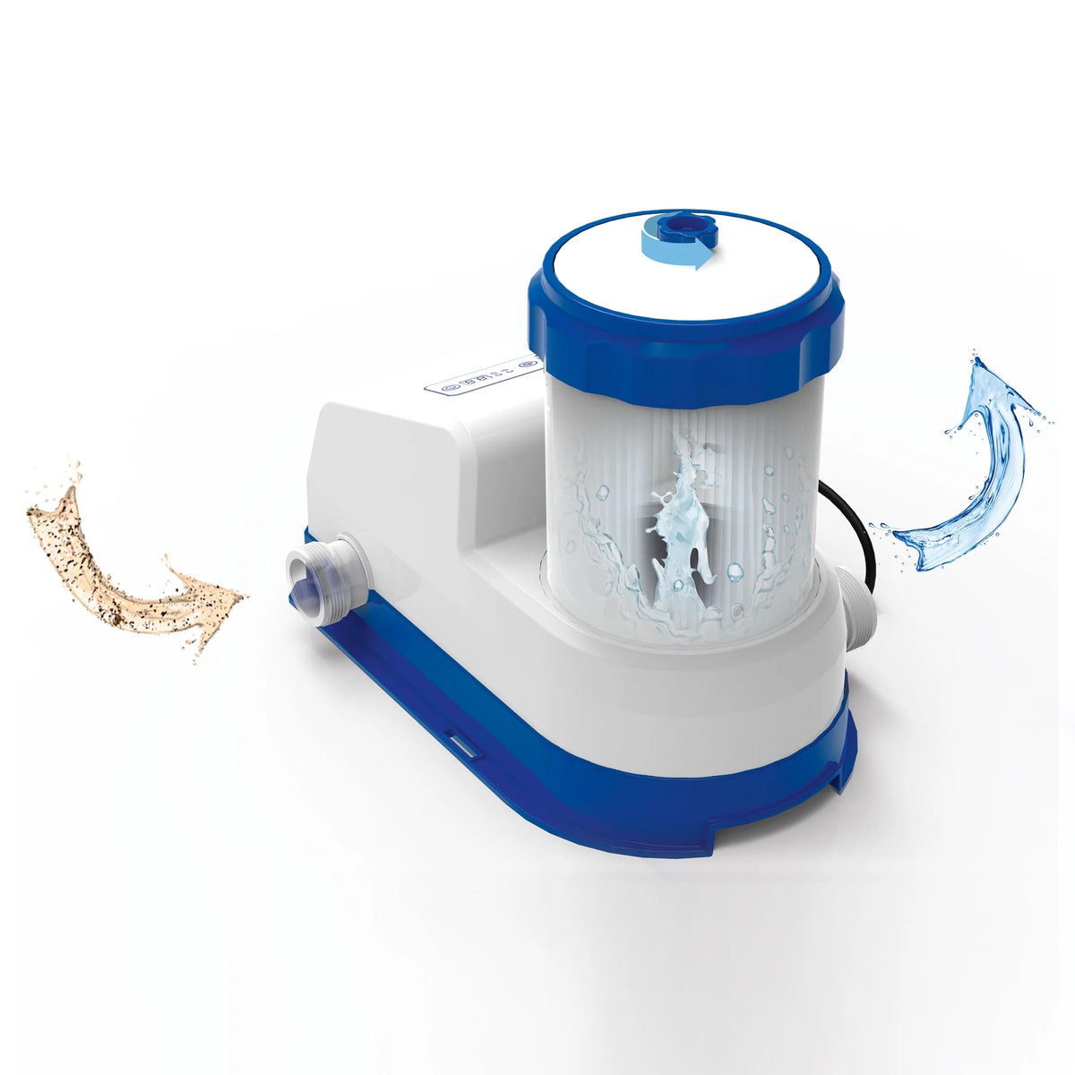 Flowclear 2000 Gal Smart Touch Wifi Above-Ground Pool Pump