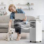 Moifoi 10000BTU  Portable Air Conditioner with Remote Control, AC Unit Covers up to 450 Sq. Ft.