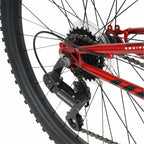 Hyper Bicycle 24" Shocker Mountain Bike, Kids, Red and Black